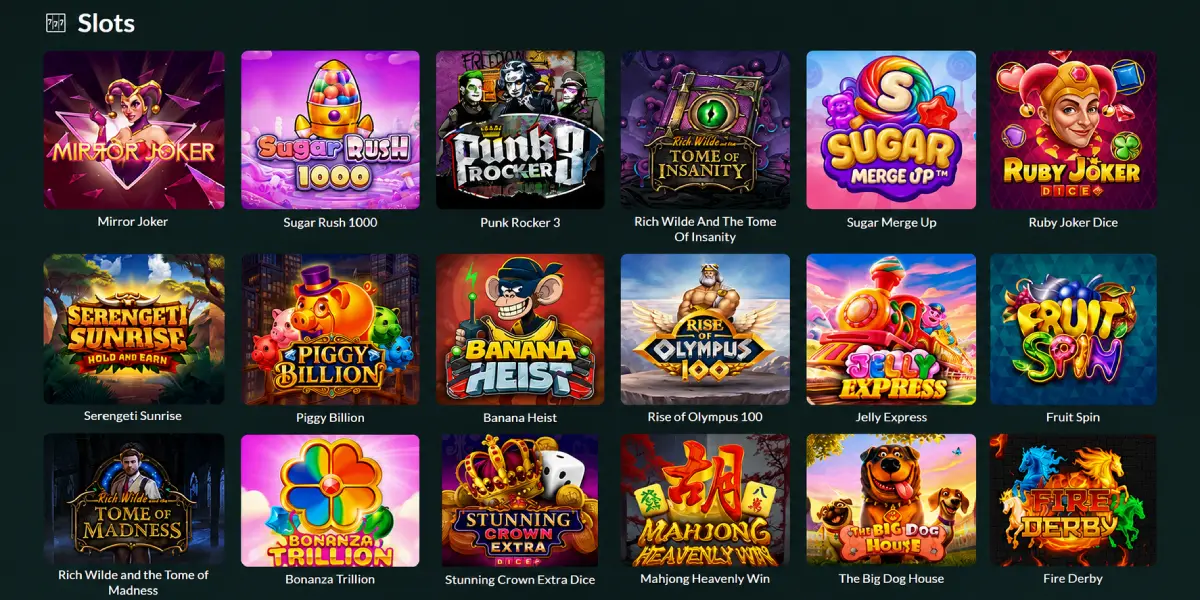 Lemon Casino spilleautomater og populære slots